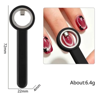 🧲แท่งแม่เหล็กวงกลม Cir​cular Magnet 3สี ตัวเลือก ดูดสีเจลลูกแก้ว ดึงสีเล็บเจลCateye gel