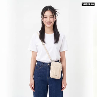 Yuedpao Mini Vertical Bag กระเป๋าสะพายข้าง ใส่มือถือได้ กระเป๋าอเนกประสงค์ ผ้าไนล่อนกันน้ำ