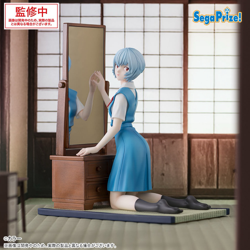 (พร้อมส่งงานแท้ %) อายานามิ เรย์ อีวานเกเลียน Evangelion Ayanami Rei FiGURiZM Figure