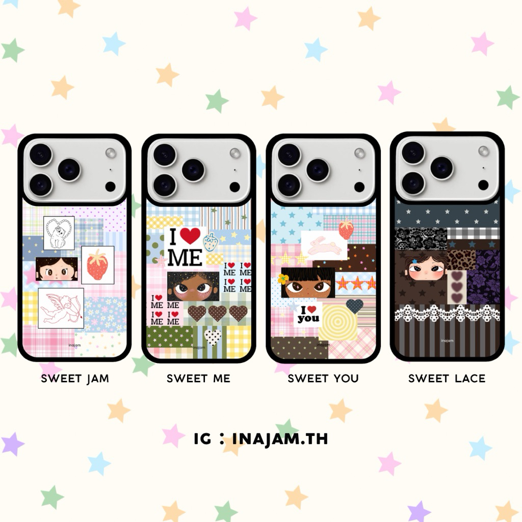 เคสไอโฟนแบรนด์ Inajam Collection Sweet