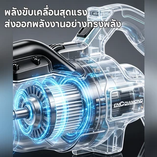 ENG เครื่องดูดฝุ่น ไร้สาย พลังดูดซุปเปอร์ 5in1 เครื่องดูดฝุ่นในรถยนต์ภายในบ้าน แบบพกพา (Lithium-ion Vacuum Cleaner )