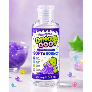 น้ำยาทำสไลม์ Slime Activator DIY สำหรับกาวใส/กาวขาว ขนาด50ml/100ml