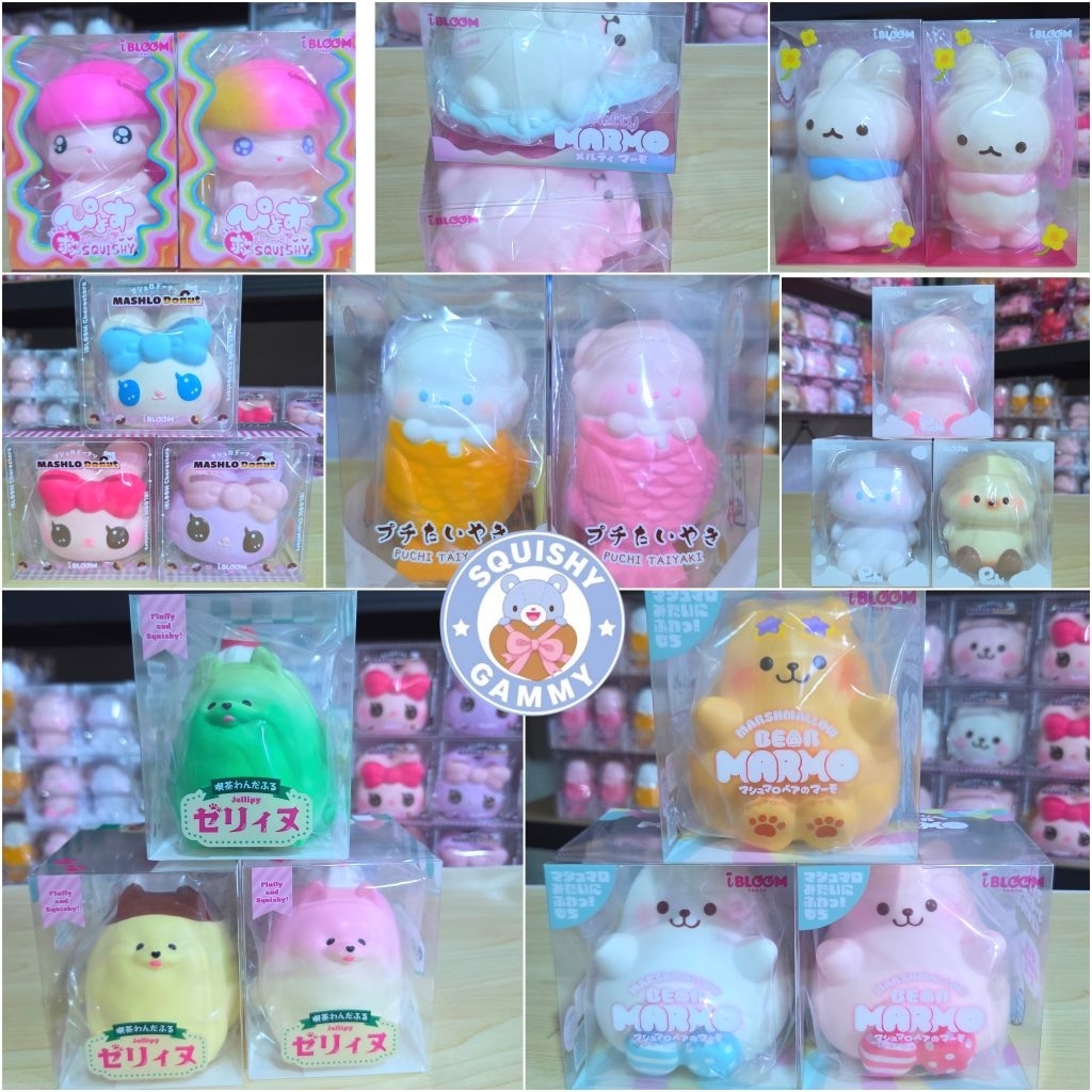 Squishy iBloom แบบset /เเบบชิ้นใหญ่ มือ 1  พร้อมส่ง