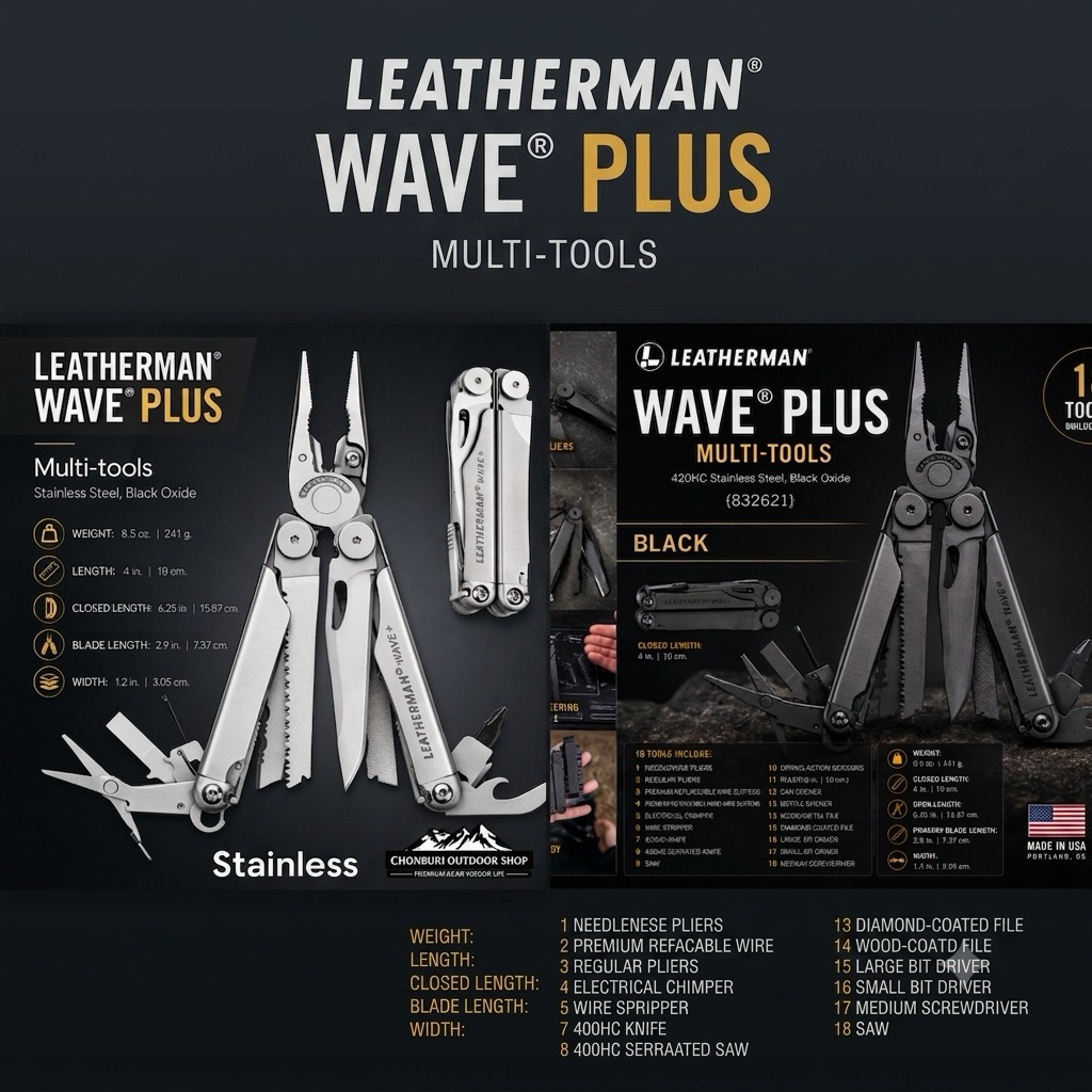 Leatherman WAVE PLUS Multi-Tool #Tools18