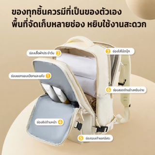 มีพอร์ตชาร์จ USB กระเป๋าเป้ใส่โน๊ตบุ๊คแบบเรียบง่าย กระเป๋าเป้เดินทาง กระเป๋าเป้สำหรับเล่นกีฬา กระเป๋าเป้แบบลำลอง