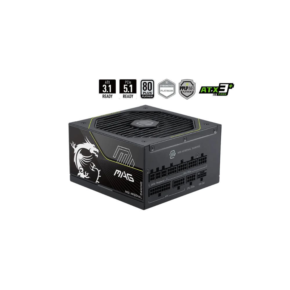 [Pre-Order] MSI MAG A1200PLS PCIE5 Power Supply