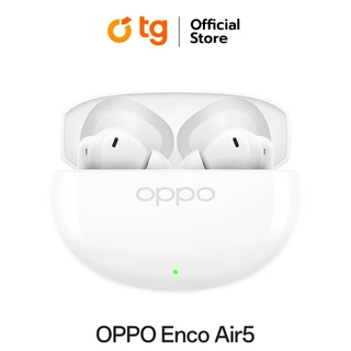 (หูฟังบลูทูธ) OPPO Enco Air 5 ตัดเสียงรบกวนเรียลไทม์ กันน้ำ พร้อม AI แปลภาษา [รับประกันสินค้า 1 ปี]