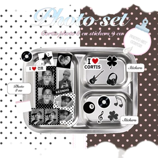 photo set Cortis ใส่หลังเคสโทรศัพท์ได้ ได้ทั้งหมด 8 ชิ้น