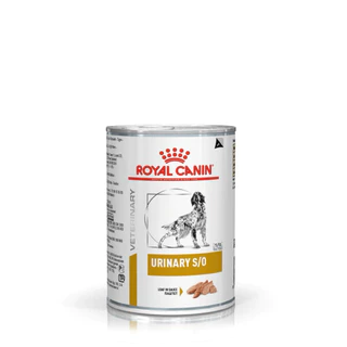 Royal Canin (URINARY S/O) อาหารสุนัข 6กระป๋องและ12กระป๋องชนิดเปียก สำหรับสุนัขที่เป็นโรคนิ่ว แบบกระป๋อง
