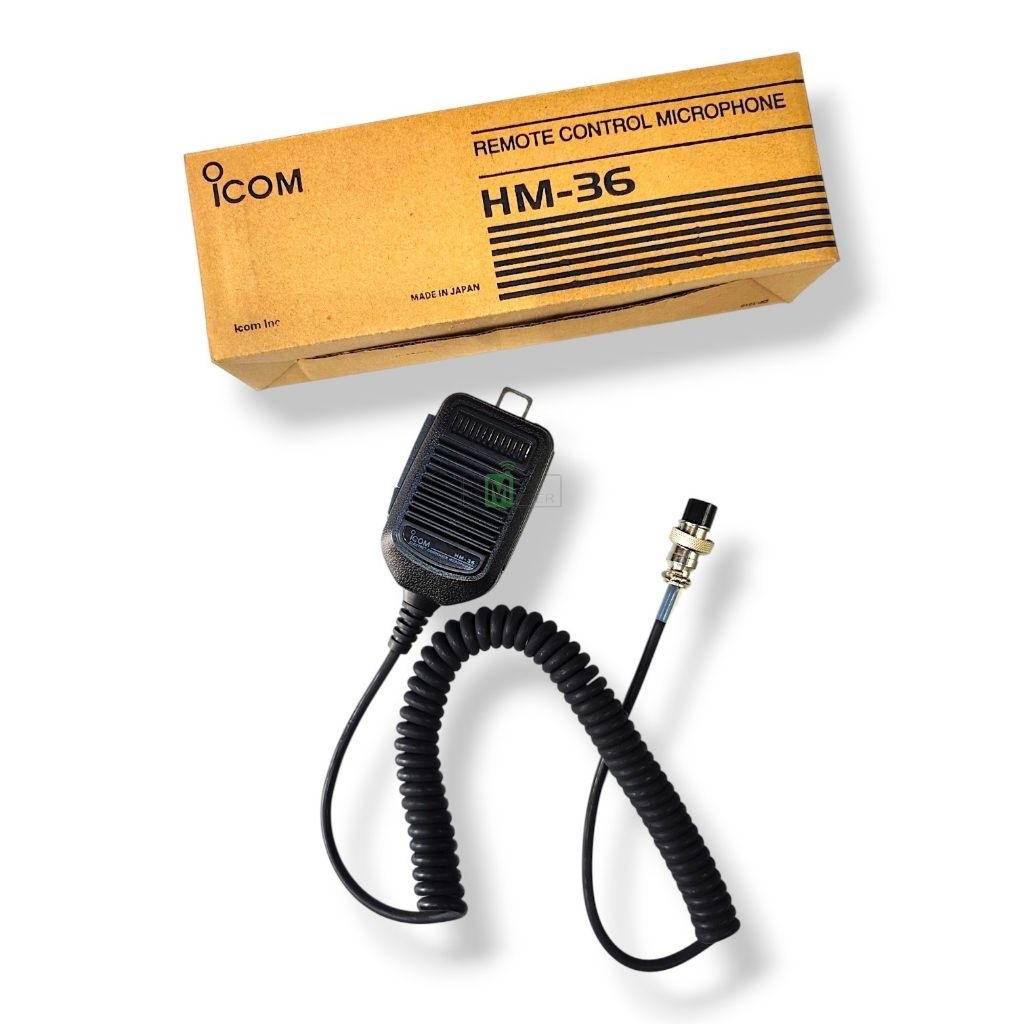 ไมค์เทียบวิทยุสื่อสาร icom HM-36 (Hand Microphone) IC-718, IC-7300, IC-7200, IC-7600, IC-7610, IC-78