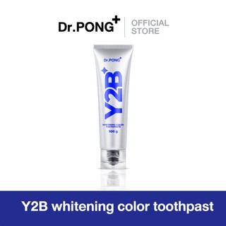 Dr.PONG Y2B WHITENING COLOR SET (TOOTHPASTE+TOOTH GEL) ยาสีฟัน