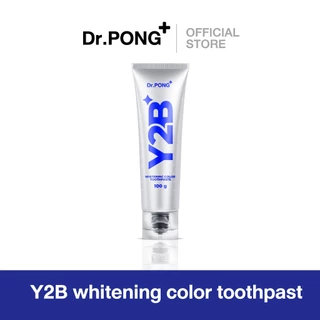 Dr.PONG Y2B WHITENING COLOR SET (TOOTHPASTE+TOOTH GEL) ยาสีฟัน