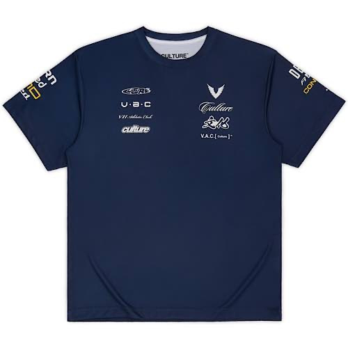 Culture Running Club Pole Position Running Shirt Midnight Blue