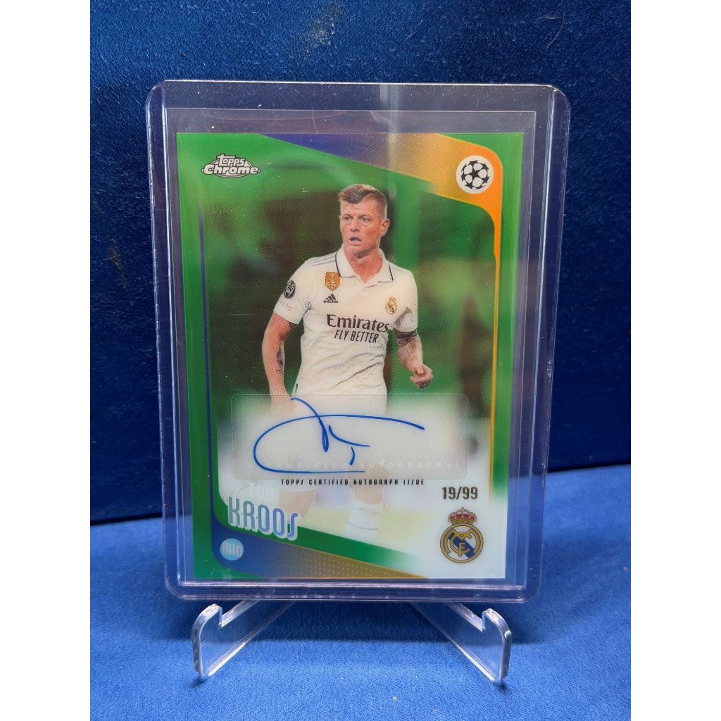 2025/2026 Topps Chrome UCC - Toni Kroos - Auto /99 - Real Madrid