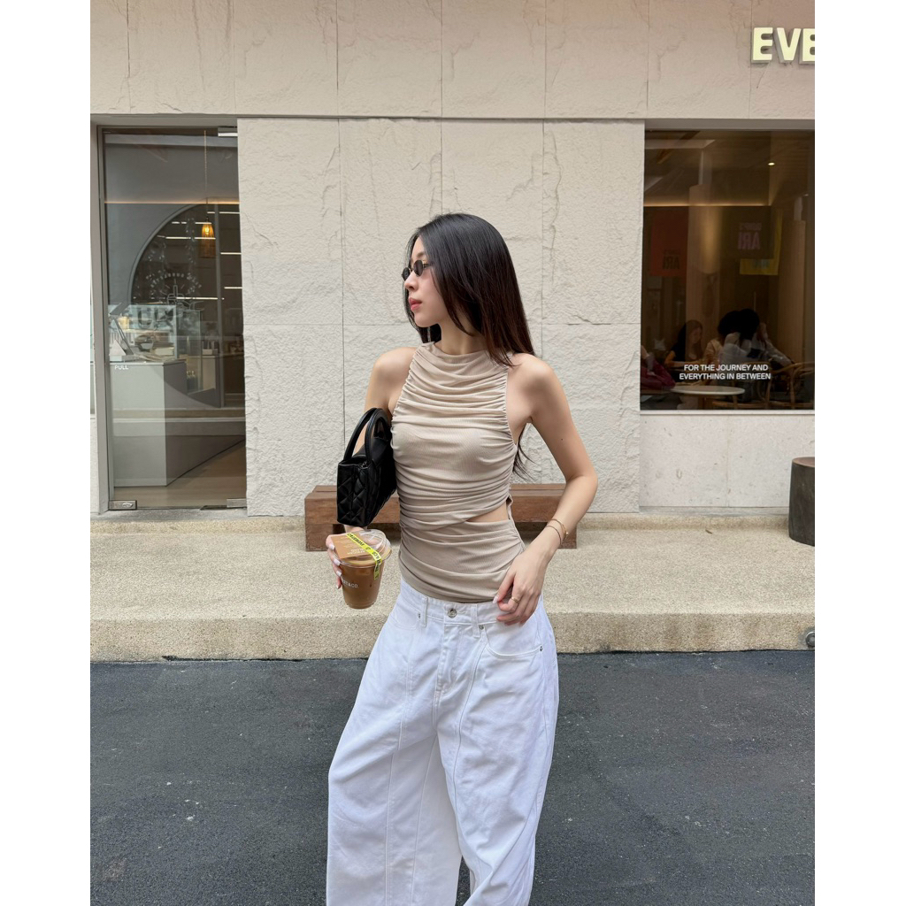 CHARM - CLAIRE TOP [ เสื้อเท่านั้น ]