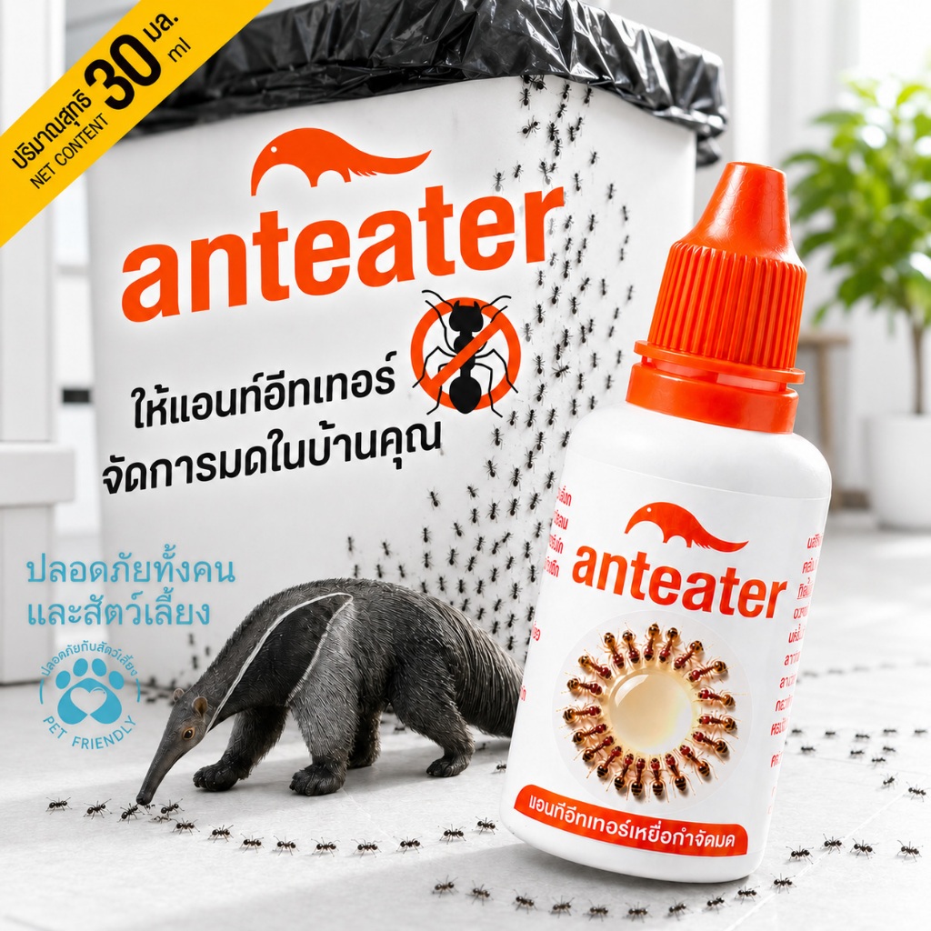 เจลกําจัดมด แอนท์อีทเทอร์ กําจัดมด