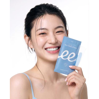 LiNEE4in1 ชุดทดลองฟันขาว | Toothbrush แปรงสีฟัน + ยาสีฟัน Linee Aura White + Strips Whitening 7 ซอง แถมฟรี!!! ไหมขัดฟัน