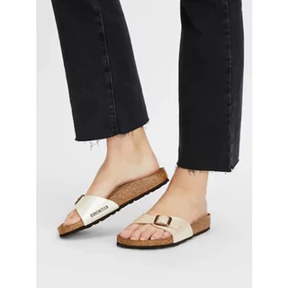 🔥รองเท้าแตะผู้หญิง BIRKENSTOCK รุ่น Madrid BF Whitewashing ของแท้และขายดีที่สุด พร้อมจำหน่ายแล้ว!