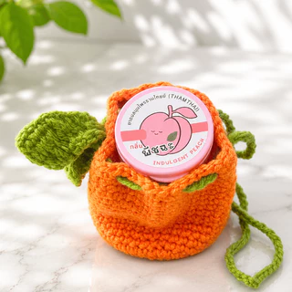 ยาดมสมุนไพร Thamthai 20g หอมสดชื่น พกพาง่าย ยาดมสมุนไพรไทย มี 3 กลิ่น Orange Peppermint Peach