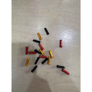 ปิดปลอกปลาย สายเบรก/สายเกียร์ จักรยาน ALLIGATOR Alloy Cable End Caps ขนาด 2.3 × 12มม.(ราคาต่อชิ้น)