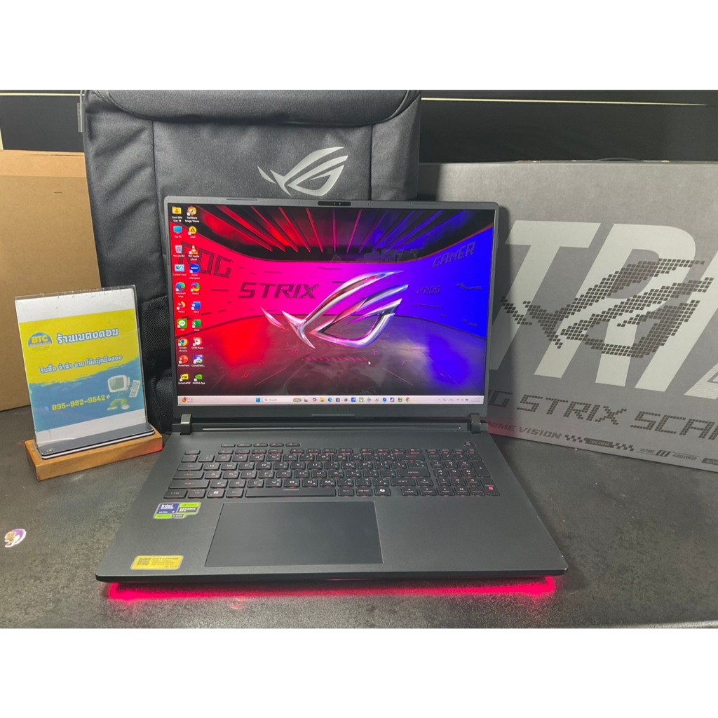 Asus ROG Strix Scar 18 G835LW-SA023W มือสอง สภาพสวย ใช้งานน้อยมาก
