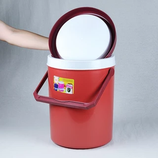 กระติกน้ำแข็ง 15 ลิตร (M15 สีเข้ม ฝาจับ)