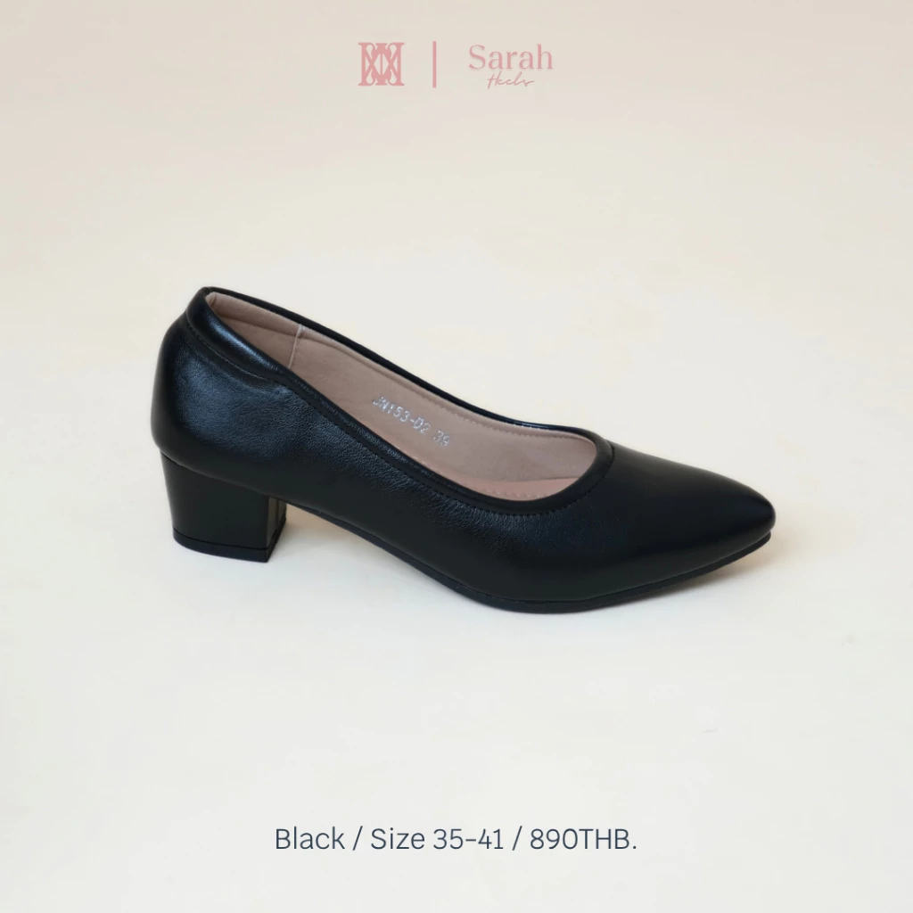iamJinny JN153 รุ่น Sarah สีดำ (อ่านรายละเอียดและเทียบไซส์ก่อนกดสั่งซื้อ)