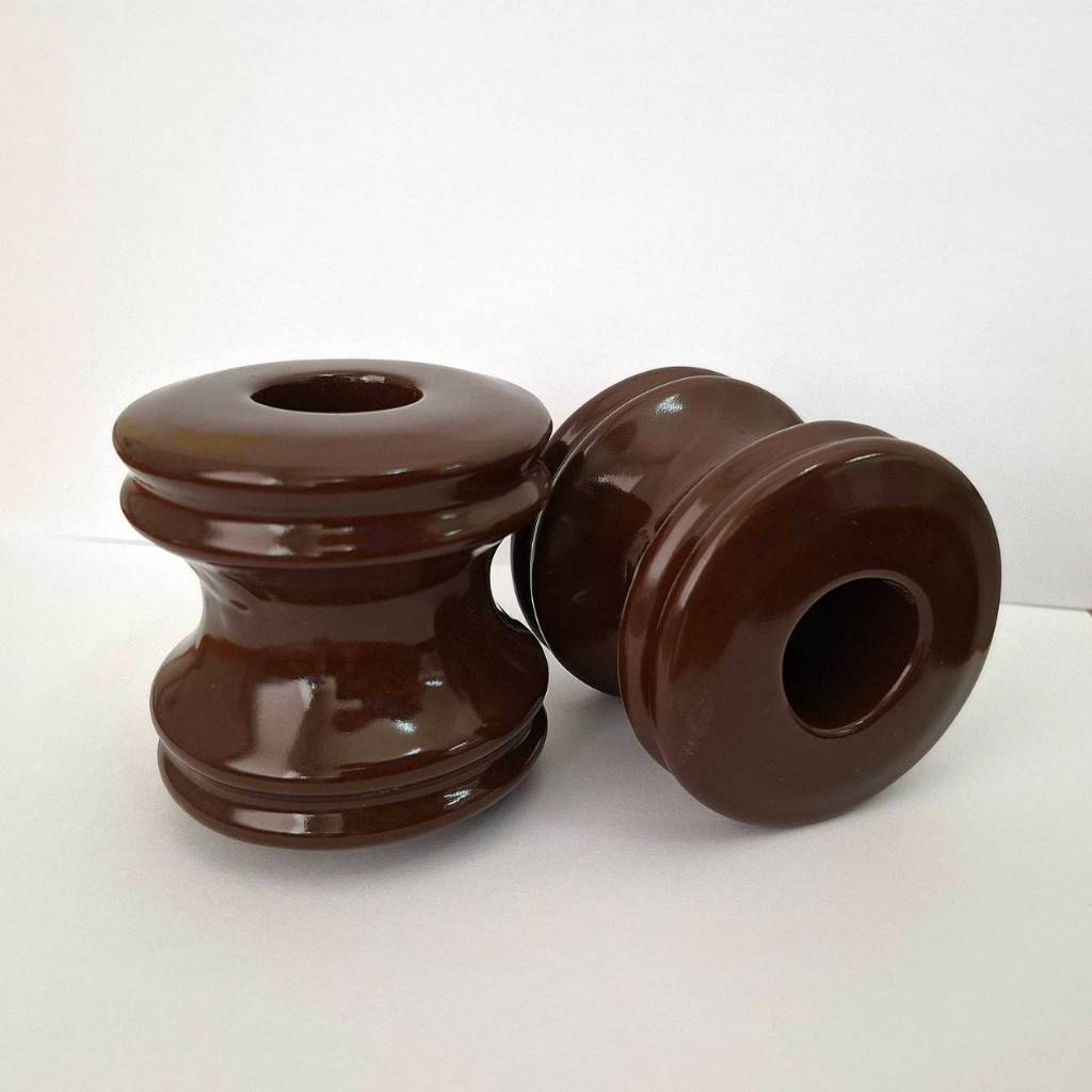 ลูกถ้วยไฟฟ้า electrict insulator (60 ชิ้น)