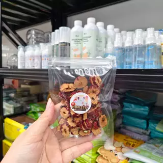 [HiHamster]พุทราอบแห้ง หั่นแว่น สำหรับแฮมสเตอร์ กระต่าย ชินชิล่า กระรอก หนูเจอร์บิล หนูแรท ขนมสัตว์ฟันแทะ ผลไม้อบแห้ง
