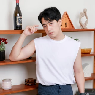 ห่านคู่ เสื้อยืดคอกลม แขนกุด รุ่น ห่านคู่ PLUS+ เนื้อผ้า Super Soft