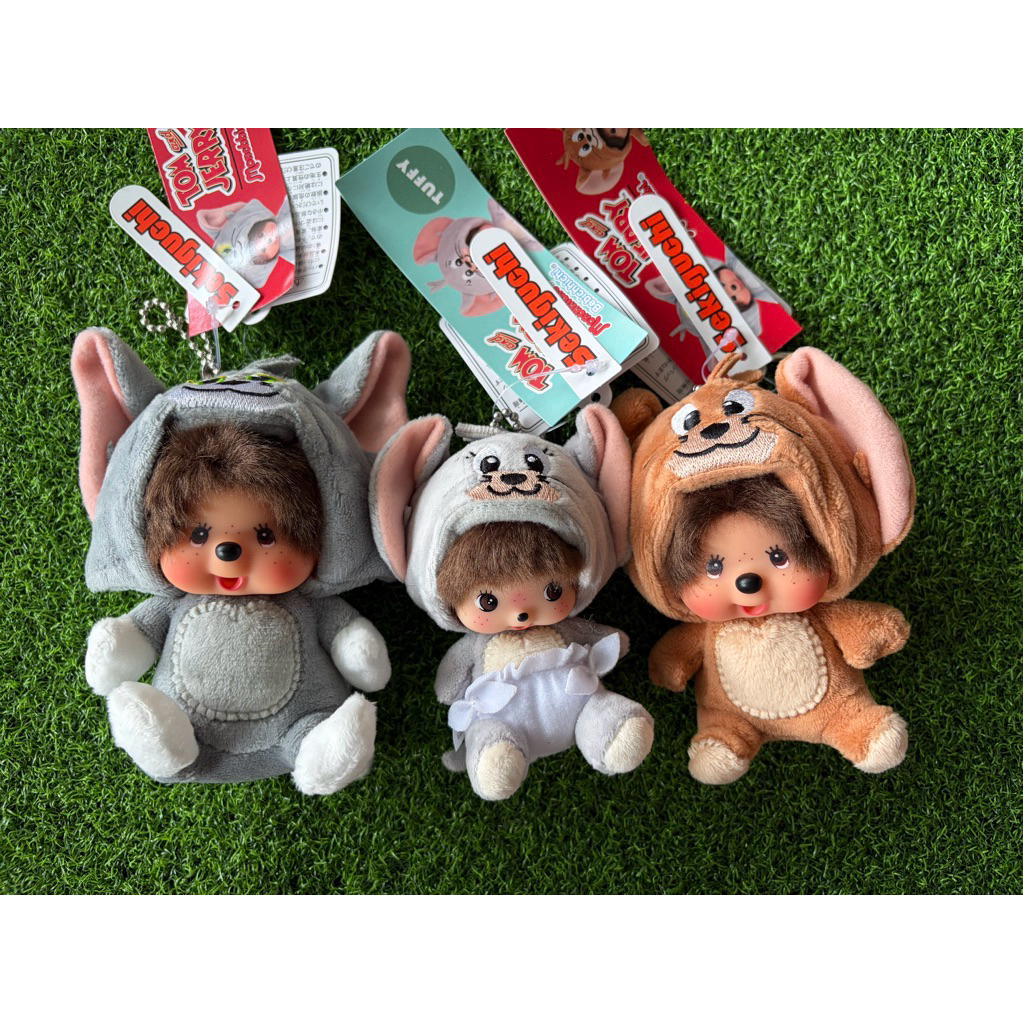 ⚡️พร้อมส่ง ⚡️พวงกุญแจ ม่อนชิชิ monchhichi One Pieceแท้ 💯🇯🇵