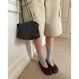 [พร้อมส่ง] WEAR.SOUL #S694-CLEO Tabi Bow Flats รองเท้าแฟลต รองเท้าส้นแบน