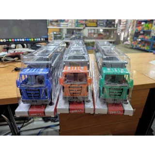 พร้อมส่ง รถดัมพ์มีลานพร้อมพ่วง ของเล่นรถบรรทุกดัมพ์ ยกกระบะได้ ถอดพ่วงได้ มี มอก. 3 สีให้เลือก MCRTOYS