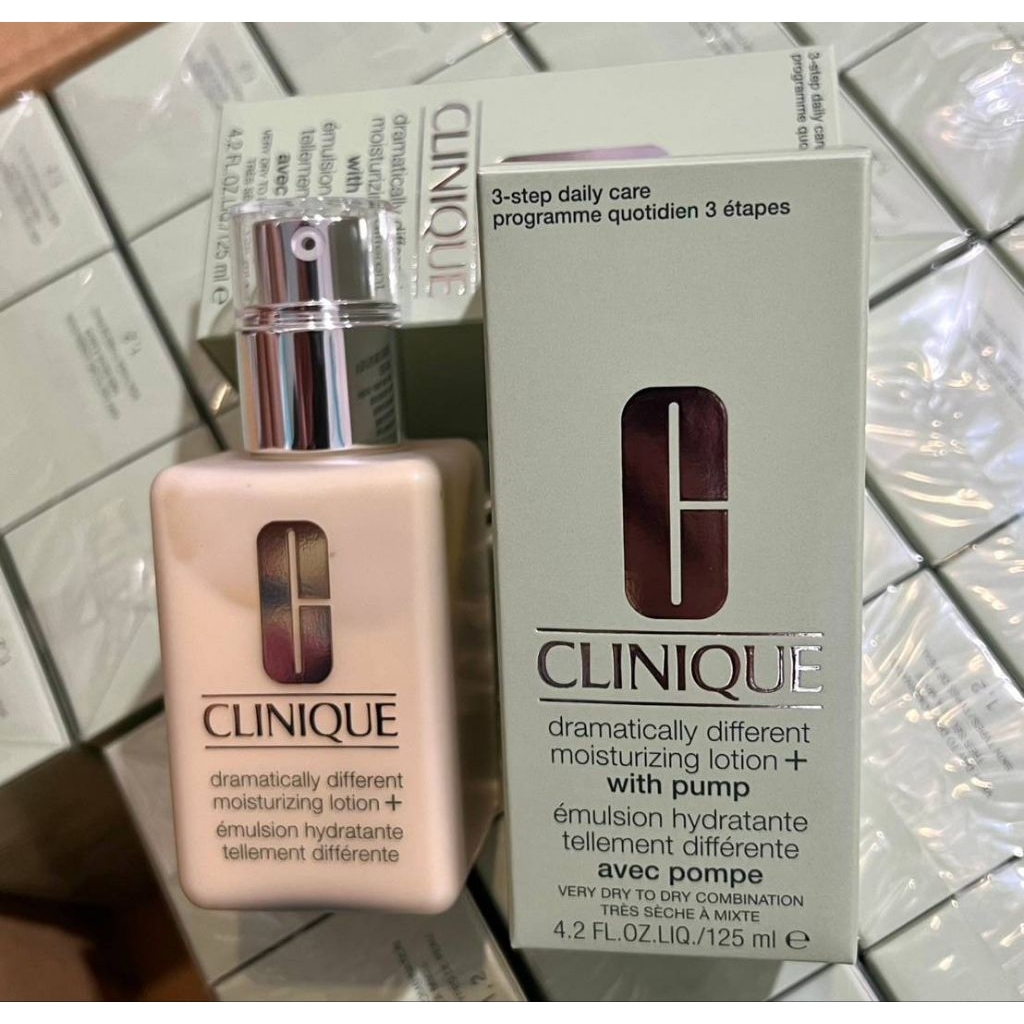 ม้อยเจอร์เหลือง Clinique Dramatically different moisturizing lotion+125 ml #ผิวธรรมดา-ผิวแห้ง