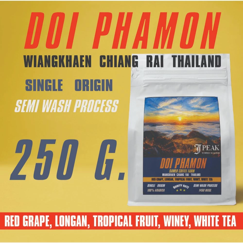 Doi Phamon sawek coffee farm Semi wash 250 g.