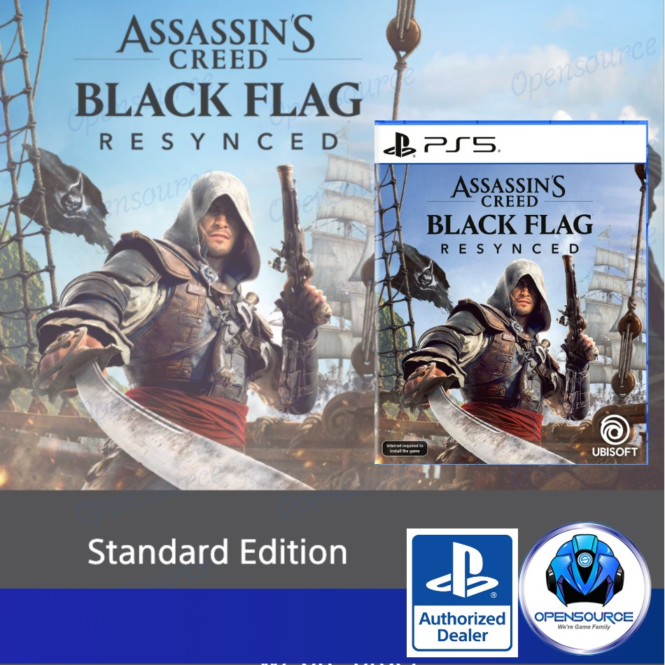 (พร้อมจัดส่ง) PS5 Assassin's Creed Black Flag Resynced