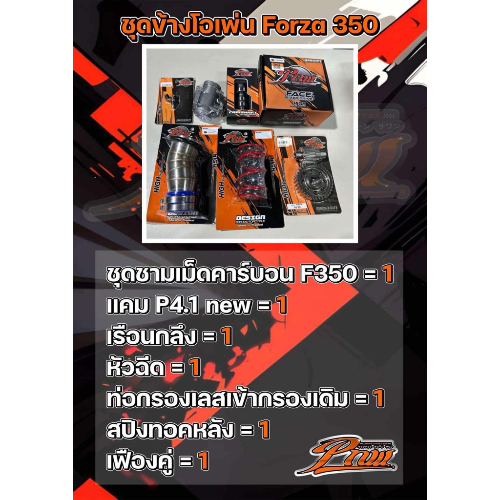 ชุดข้างโอเพ่นForza350 Pnw #Pnw #ช่างพัฒน์นครสวรรค์ #ข้างโอเพ่นฟอซ่า #ฟอซ่า350