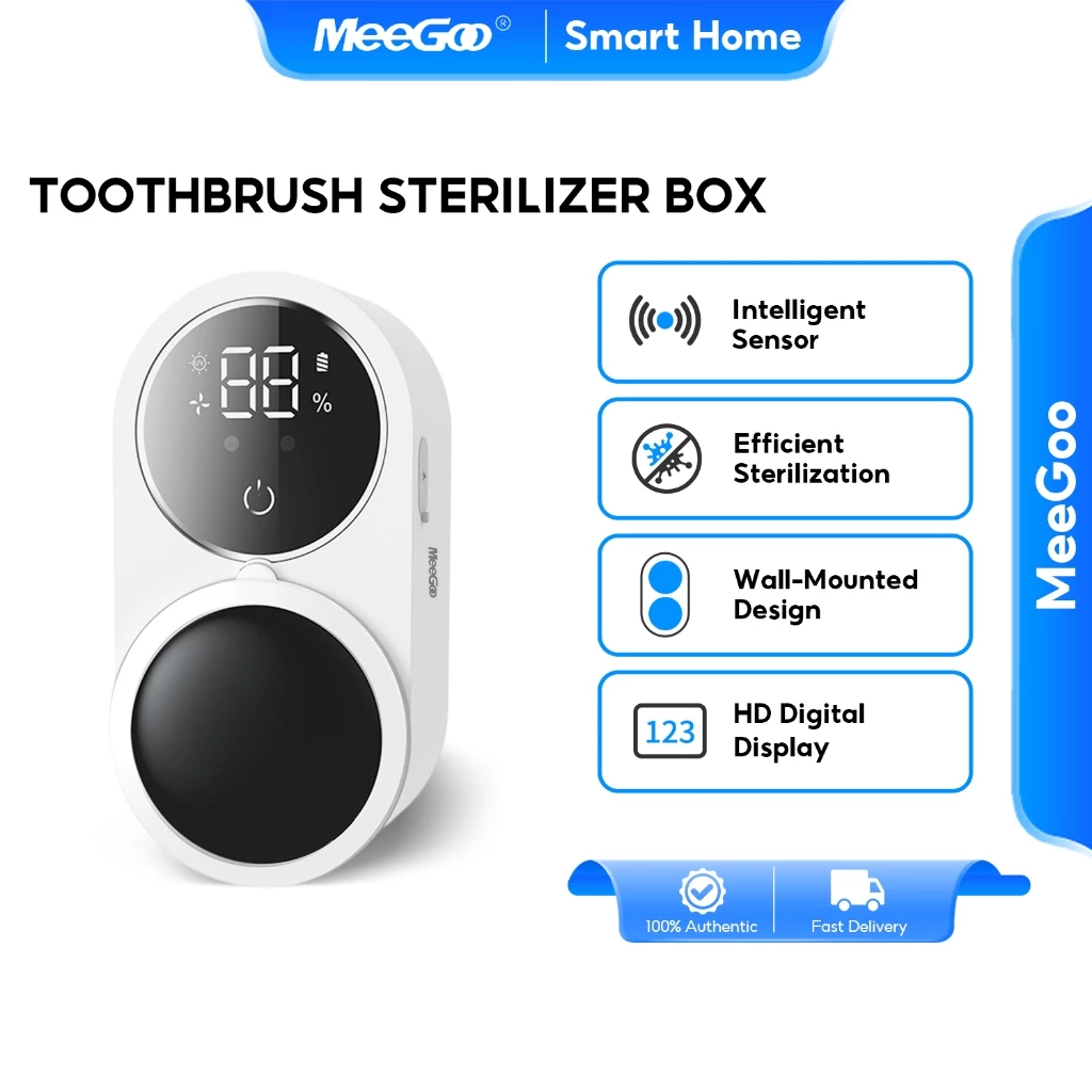 MeeGoo กล่องแปรงสีฟัน ที่ใส่แปรงสีฟัน toothbrush holder ที่แขวนแปรงสีฟัน