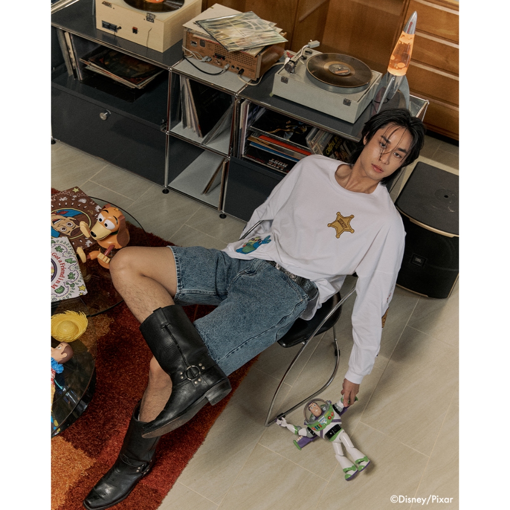 Kloset and Etcetera Playful Pals Sweater (Toy26-13) เสื้อแขนยาวทรงโอเวอร์ไซซ์ — صورة 4