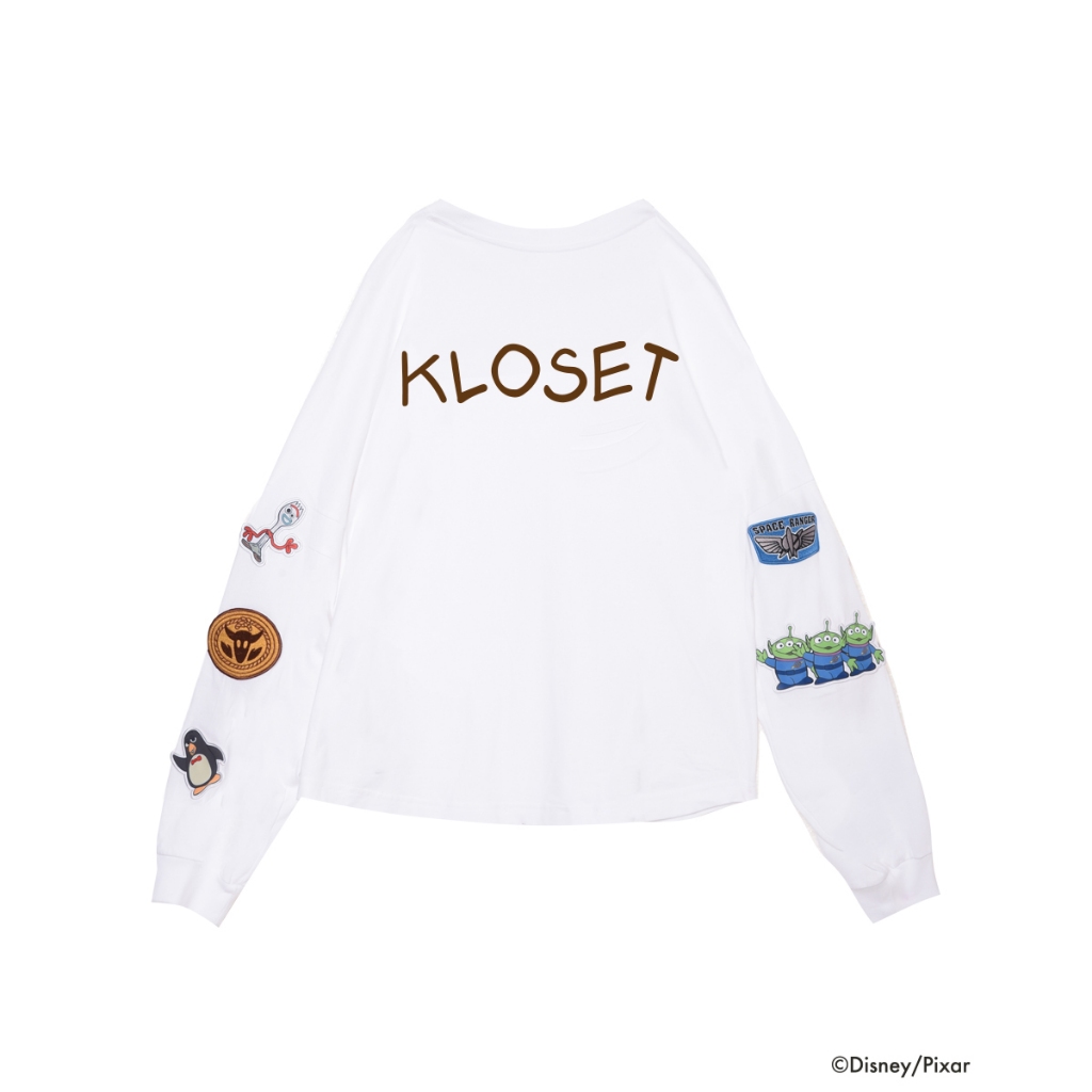 Kloset and Etcetera Playful Pals Sweater (Toy26-13) เสื้อแขนยาวทรงโอเวอร์ไซซ์ — صورة 2