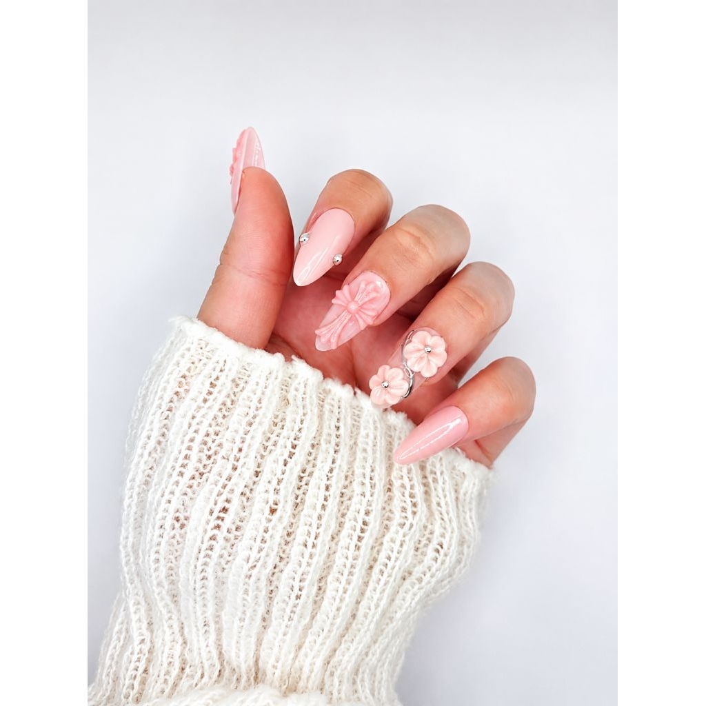 yanita nail studio เล็บปลอมเล็บเจลแท้ รหัส 25
