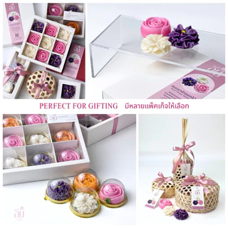 อาลัวดอกไม้ กล่อง 9 ดอกเล็ก | ขนมไทยพรีเมียม ของขวัญ ของฝาก ของรับไหว้ หวานน้อย โฮมเมด