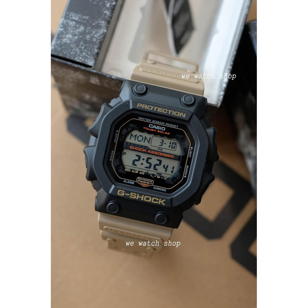 รับประกันศูนย์ cmg ของแท้ G-SHOCK รุ่น GX-56TU-1A5DR ยักษ์ ดำ น้ำตาล gx-56tu gx-56