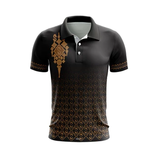 ไทยธรรม เสื้อโปโลลายขอสร้อยทองใส่ได้ทั้งชายและหญิง
