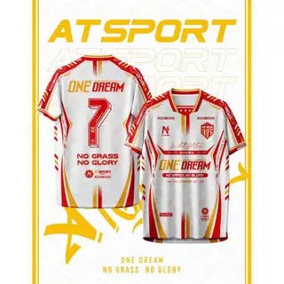 เสื้อพิมพ์ลาย A T SPORT รุ่น A T WHITE SERIES เสื้อบอล เสื้อทีม ใส่เที่ยวและออกทริปใส่เป็นกลุ่ม ผ้าไมโครหน้าเรียบ