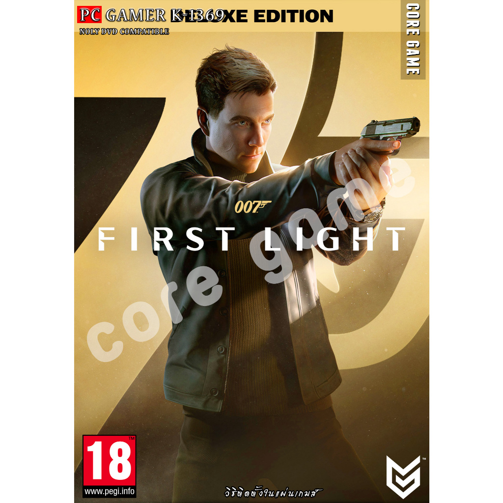 007 First Light แผ่นและแฟลชไดร์ฟ เกมส์ คอมพิวเตอร์ Pc และ โน๊ตบุ๊ค