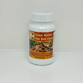 French Maritime Pine Bark Extract Plus สารสกัดจากเปลือกสนฝรั่งเศส ตรา บลูเบิร์ด 600 มก. 60 เม็ด