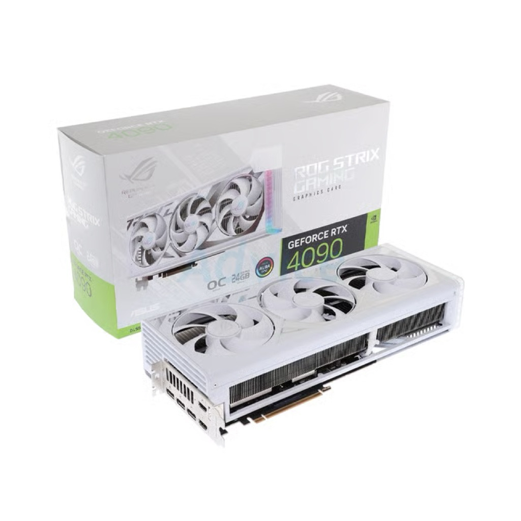 RTX4090/24GB ASUS ROG STRIX O24G WHITE EDITION (OC/D6X) ประกัน ihavecpu21/09/2570