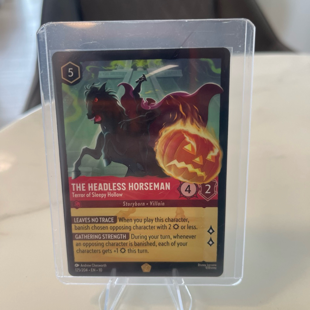 Disney Lorcana TCG (Nom Foil)การ์ดดิสนีย์ ภาษาอังกฤษ ENG รูปที่ 2