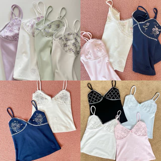 Cintage♡ CT2178 สายเดี่ยวBeads8809 💓